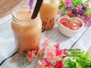Bếp Eva - Trà sữa thạch phô mai vừa mát vừa ngậy ngày nóng