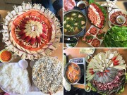 Bếp Eva - Cô vợ khoe mâm lẩu nướng tại gia khiến chồng phổng mũi vì bạn đến nhà là khen tấm tắc