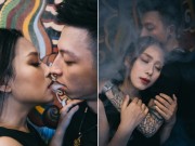 Eva Yêu - Không váy trắng lộng lẫy, cô dâu Hà Thành mặc quần áo đen, chụp ảnh cưới đầy ma mị