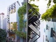 Nhà đẹp - Nhà trắng muốt giữa Hà Nội tấp nập được báo ngoại khen hết lời