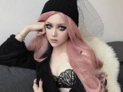 Làm đẹp - Búp bê sống Trung Quốc khiến fans ngã ngửa khi công khai mặt mộc