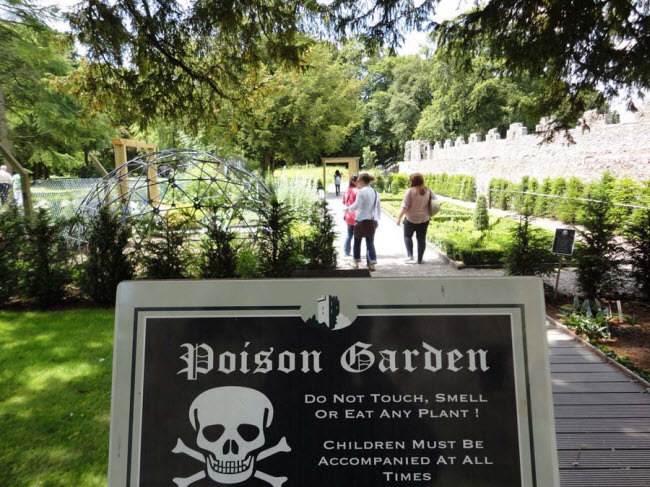 Những người quản lý vườn đã gắn bảng cảnh báo khắp nơi.
