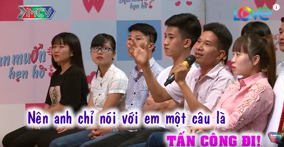 Em đi tán gái trên amp;#34;Bạn muốn hẹn hòamp;#34;, anh trai ngồi dưới nói một câu cả trường quay phải ồ lên - 3