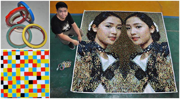 Từ son môi, tương ớt,...chàng amp;#34;phù thủyamp;#34; tạo ra những bức tranh amp;#34;nổi như cồnamp;#34; trên MXH - 1