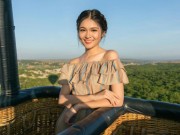 Clip Eva - [Video] Á hậu Thuỳ Dung rạng rỡ đón sinh nhật 21 tuổi trên khinh khí cầu