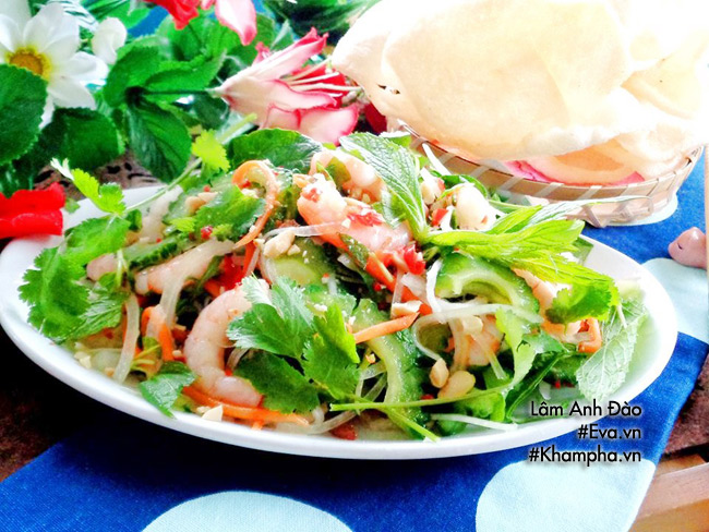 Trổ tài làm nộm mướp đắng chua ngọt thanh mát mùa hè - 9