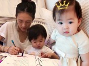 Làng sao - Ngôi sao 24/7: Cứ đáng yêu như con gái Chương Tử Di thế này, ai cũng muốn sinh con