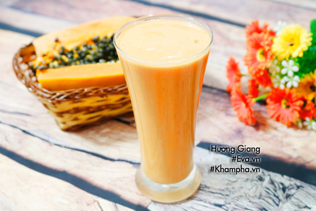 Bí quyết xay sinh tố đu đủ thơm ngon bổ dưỡng amp;#34;đến giọt cuối cùngamp;#34; - 6