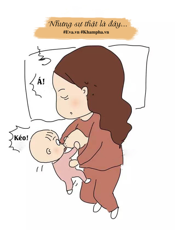 Nuôi con bằng sữa mẹ: Khổ lắm, không hề nhàn đâu nhé! - 3