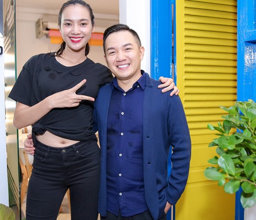 Lều Phương Anh vác bụng bầu 7 tháng đi sự kiện - 12