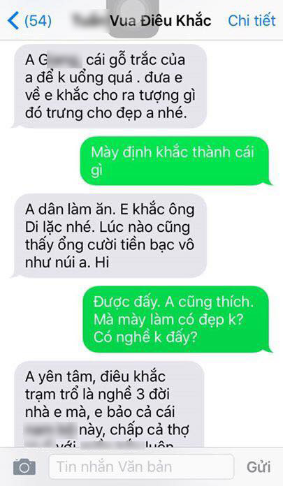 Tin tưởng giao khúc gỗ quý cho amp;#34;Vua điêu khắcamp;#34;, anh chàng nhận cái kết amp;#34;cười ra nước mắtamp;#34; - 2