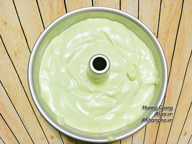 Bánh chiffon lá dứa mềm thơm, nhìn đã thấy mát mắt - 8