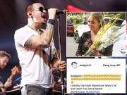 Làng sao - Người hâm mộ mang hoa đến nhà viếng Chester Bennington sau tin anh qua đời