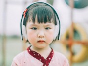 Làm mẹ - Bé gái Việt có cặp má phúng phính khiến nhiều người lầm tưởng là người Nhật