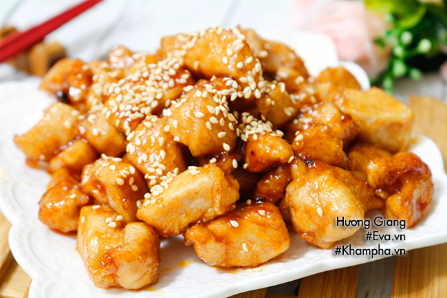 Ức gà sốt mật ong lạ miệng, cả nhà đều thích - 8