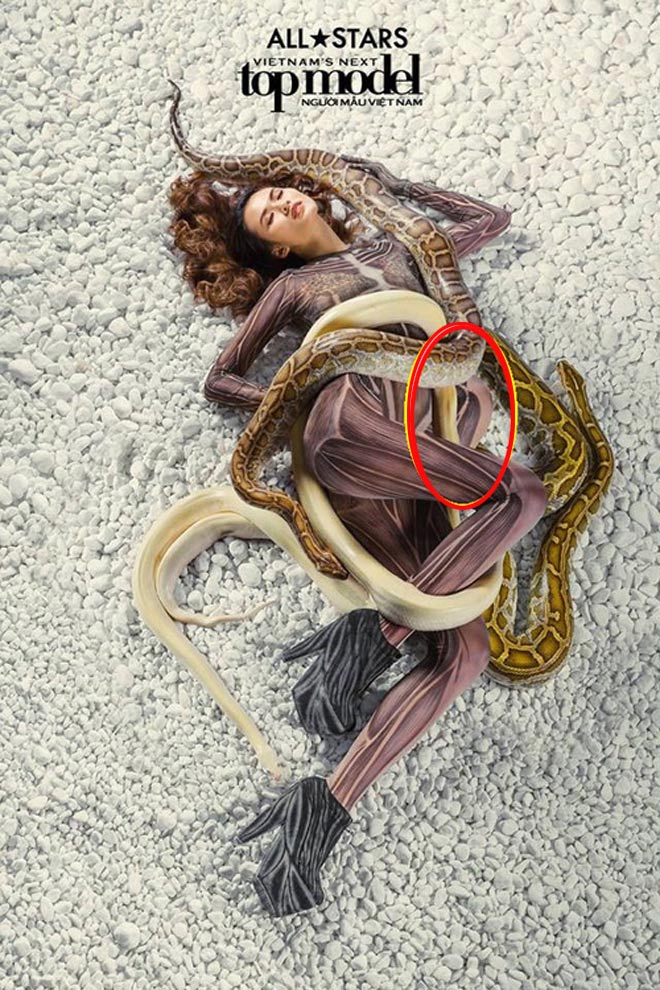 TV Show: VN’s Next Top Model gặp lỗi photoshop ngớ ngẩn, Quốc Thiên bị chê lố - 3