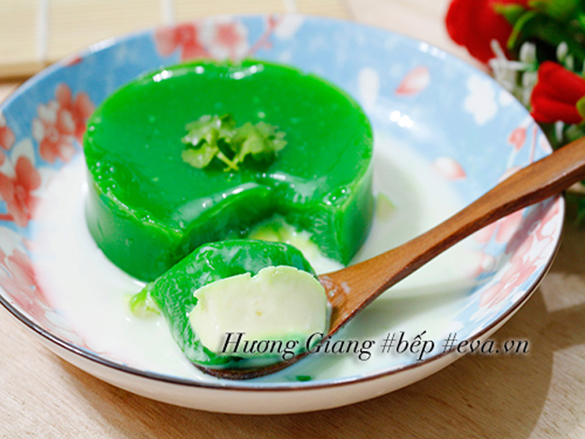 Trổ tài làm 5 món thạch lá dứa nhìn mát mắt, ăn mát lịm ngày hè - 1