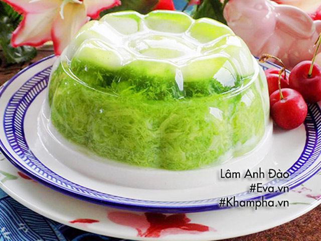 Trổ tài làm 5 món thạch lá dứa nhìn mát mắt, ăn mát lịm ngày hè