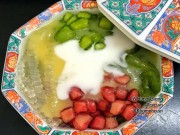 Bếp Eva - Chè sương sa hạt lựu ngon mắt đã miệng giải nhiệt trưa hè