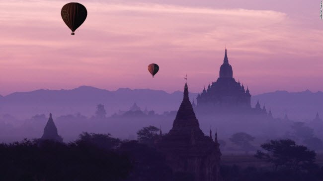 Myanmar: Từ chùa Vàng ở thành phố Yangon và những ngôi đền cổ ở Bagan tới nước tinh khiết của hồ Inle, Myanmar tập trung vào phát triển du lịch một cách bền vững.
