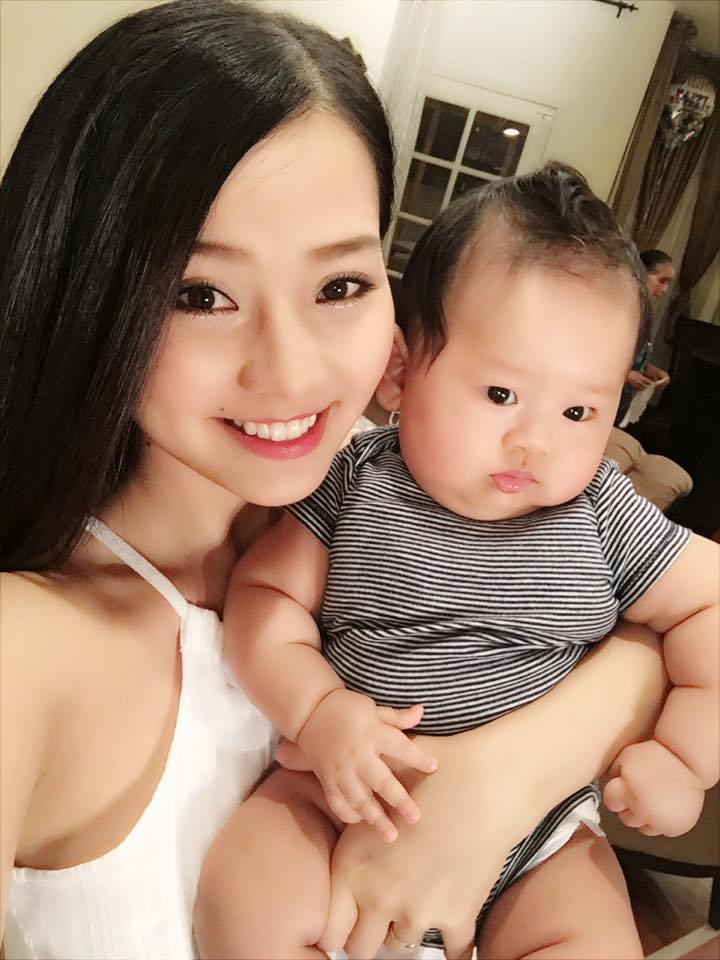 amp;#34;Yêu hết sẩyamp;#34; con trai 3 tháng tuổi ú na ú nần của diễn viên Khánh Hiền và chồng Việt kiều - 15