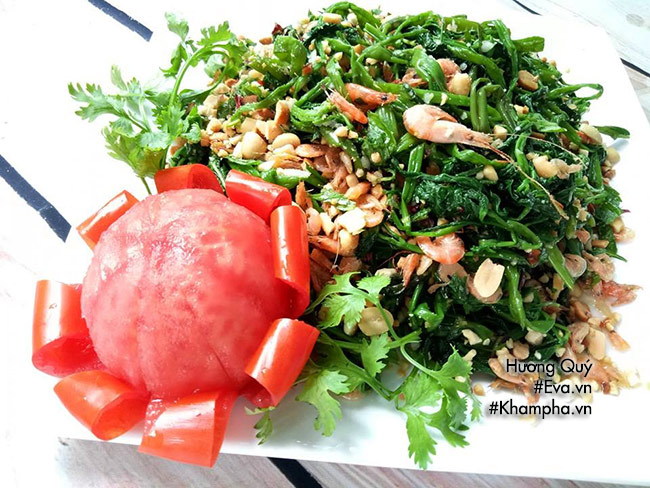 Nộm rau muống tép đồng, món ngon dân dã vị quê hương - 11