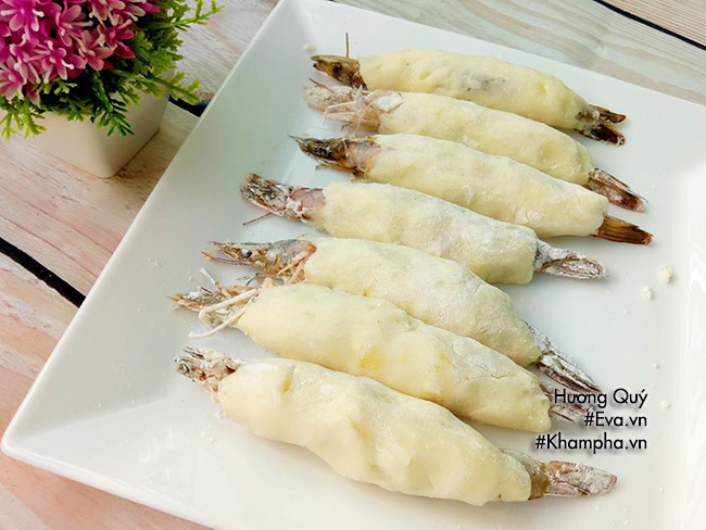 Khoai tây bọc tôm chiên giòn vừa ngon vừa độc, cả nhà thích mê - 7