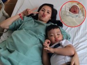 Làng sao - Tâm Tít đã sinh quý tử thứ 2 "mẹ tròn, con vuông"