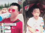 Làng sao - Thời tiết 40 độ, chồng cũ "Tiểu Yến Tử" Huỳnh Dịch vẫn cho con phơi nắng mệt lả người