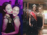 Thời trang - Hồ Ngọc Hà và Đỗ Mỹ Linh đẹp lấn át Hoa hậu Hoàn vũ thế giới 2015