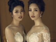 Thời trang - Á hậu Thụy Vân, Thanh Tú đọ nhan sắc 'mười phân vẹn mười' khi mặc váy cưới
