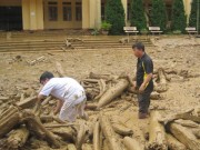 Tin tức - Xót xa cảnh trường học ngập chìm trong bùn và đống đổ nát sau trận lũ quét tại Yên Bái