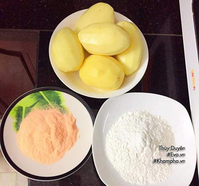 Đãi con khoai tây lắc phô-mai thơm lừng, giòn tan - 2