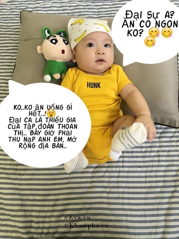 Ông bố điển trai 8X sáng tác truyện siêu hài trên nền ảnh con trai được nhiều người yêu thích - 20