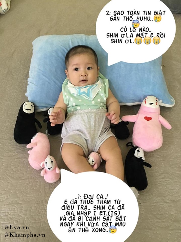 Ông bố điển trai 8X sáng tác truyện siêu hài trên nền ảnh con trai được nhiều người yêu thích - 3