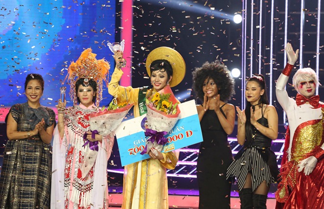 Hóa Hoài Linh, Jun Phạm giành Quán quân Gương mặt thân quen 2017 ẵm 700 triệu đồng - 3