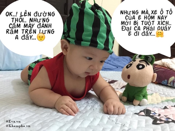 Ông bố điển trai 8X sáng tác truyện siêu hài trên nền ảnh con trai được nhiều người yêu thích - 10