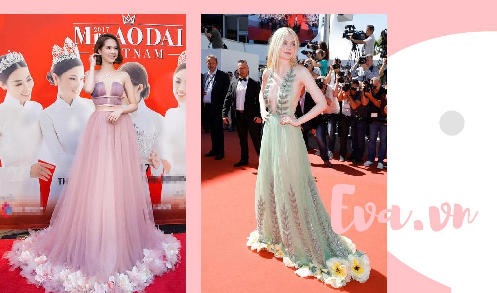 Đẹp như tiên nữ, Ngọc Trinh vẫn bị tố mặc váy nhái cả trên lẫn dưới - 6