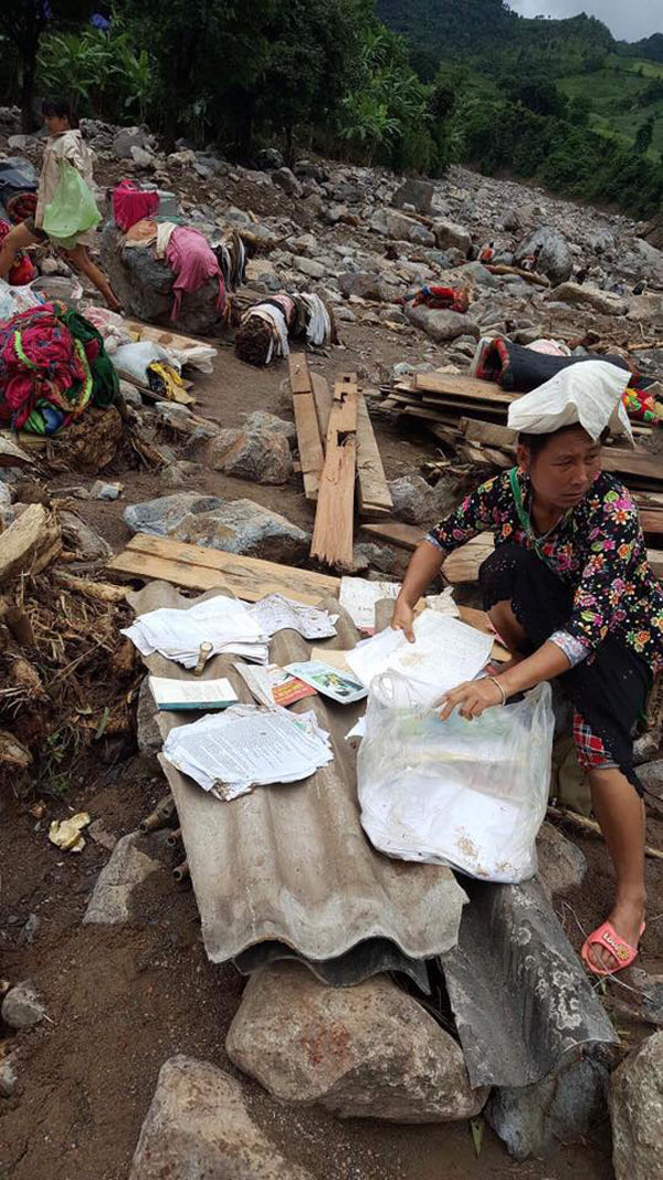 Cô gái ám ảnh cảnh người chết không có chỗ chôn ở vùng lũ quét Sơn La - 3