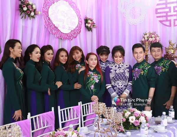 Đội phù dâu, phù rể hot nhất hôm nay: Nhiều sao Việt có gia đình nhận bê tráp ở lễ vu quy của Lê Phương - 2