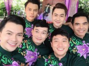 Làng sao - Đội bê tráp toàn "hàng khủng" gửi lời chúc đến cô dâu Lê Phương và chú rể Trung Kiên