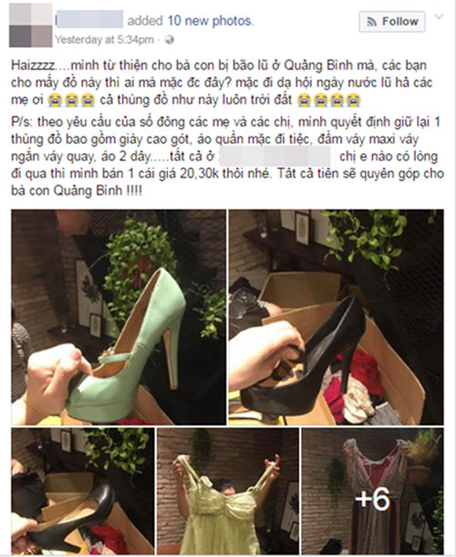 Dở khóc, dở cười dân vùng lũ quét ở Sơn La nhận đồ ủng hộ bikini, váy yếm - 3