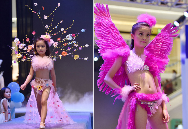 Trung tâm thương mại bị phản đối gay gắt khi để mẫu nhí trình diễn nội y, bikini - 3
