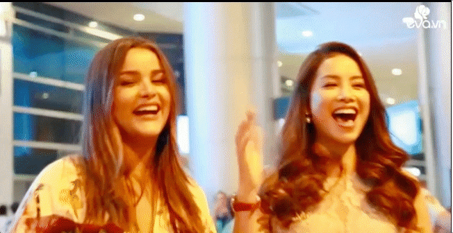 Hoa hậu Phạm Hương hội ngộ cô bạn chí cốt tại Miss Universe năm xưa - 8