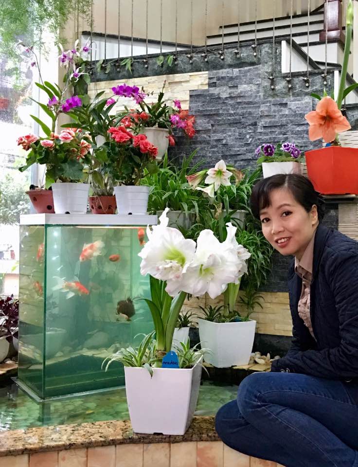 Mê mẩn không gian ngập tràn sắc hoa trong căn nhà của Bích Phương ở Quảng Ninh - 7