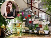 Nhà đẹp - Mê mẩn không gian ngập tràn sắc hoa trong căn nhà của Bích Phương ở Quảng Ninh
