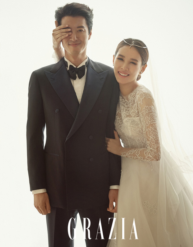 Sắp có con, cặp đôi amp;#34;con ghẻ quốc dânamp;#34; Lee Dong Gun - Jo Yoon Hee mới khoe ảnh cưới - 2