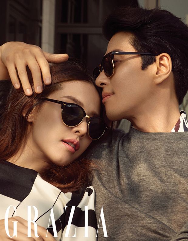 Sắp có con, cặp đôi amp;#34;con ghẻ quốc dânamp;#34; Lee Dong Gun - Jo Yoon Hee mới khoe ảnh cưới - 4