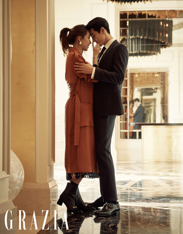 Sắp có con, cặp đôi amp;#34;con ghẻ quốc dânamp;#34; Lee Dong Gun - Jo Yoon Hee mới khoe ảnh cưới - 3