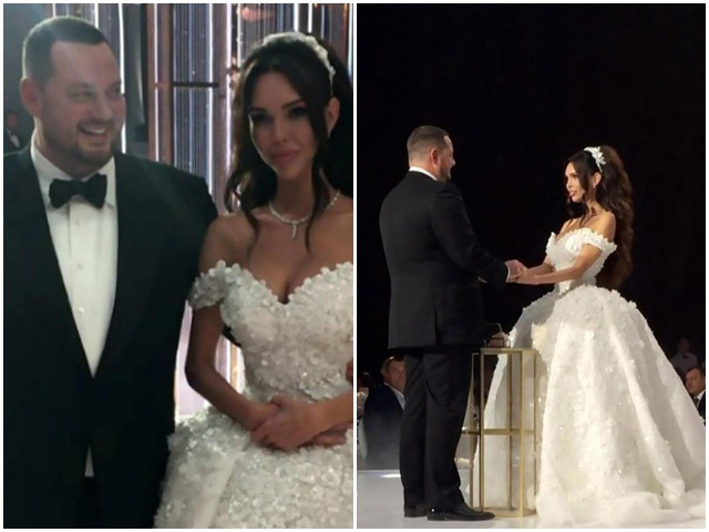 Đám cưới sang chảnh bậc nhất 2017: Cô dâu đeo nhẫn hơn 225 tỷ, sánh đôi cùng vị đại gia khét tiếng - 2